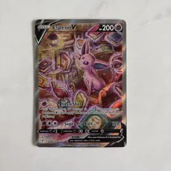 Pokemon Tcg Espeon V Alternate Full Art 180/203 Evolving Skies - Image 1