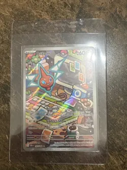 Pokemon TCG Rotom 197/182 Illustration Rare Destined Rivals - NM - Image 1