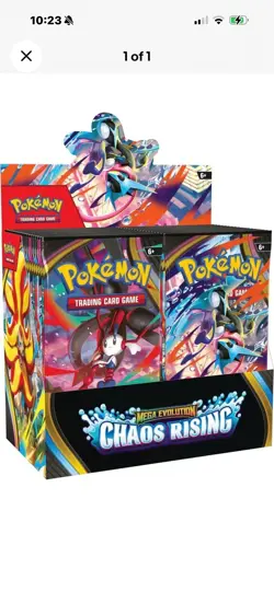 Pokemon TCG: Chaos Rising Factory Sealed Booster Box - Image 1