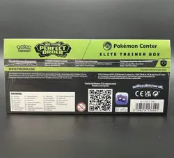 Perfect Order Pokemon Center Elite Trainer Box ETB ME03 Factory Sealed TCG CCG - Image 1