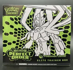 Perfect Order Pokemon Center Elite Trainer Box ETB ME03 Factory Sealed TCG CCG - Image 4