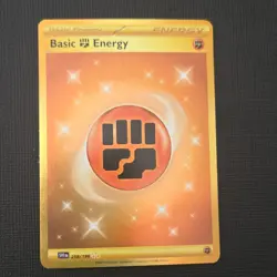 Pokemon Basic Fighting Energy 258/198 SV01 Secret Rare Foil English - Image 1