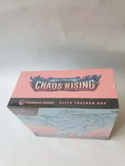 Pokemon Center Mega Evolution Chaos Rising Elite Trainer Box ETB Sealed - Image 2