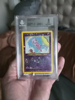 2001 Pokemon Southern Islands Mew #1 Vintage Graded NM/Mint RARE Double Swirl - Image 5