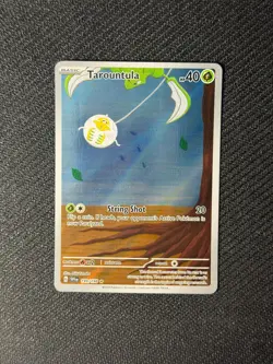 Tarountula 199/198 Illustration Rare Scarlet & Violet Pokemon Near Mint - Image 2
