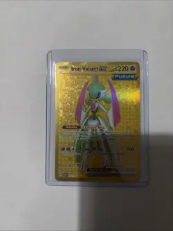 Pokemon TCG Iron Valiant EX Paradox Rift 261/182 Hyper Rare - Image 1