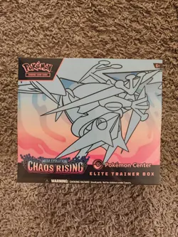 Chaos Rising Pokemon Center ETB Elite Trainer Box - Sealed - Image 1
