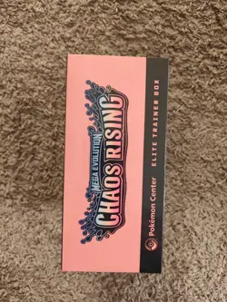 Chaos Rising Pokemon Center ETB Elite Trainer Box - Sealed - Image 4