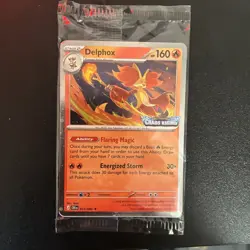 Pokemon TCG Delphox 013/086 Chaos Rising Promo Stamped - Image 1