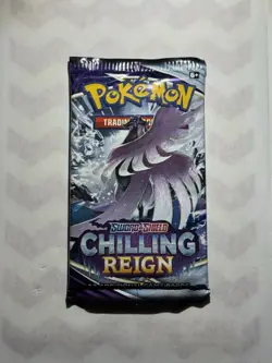 Pokemon Sword & Shield Chilling Reign Booster Pack 820650808470 - Image 1