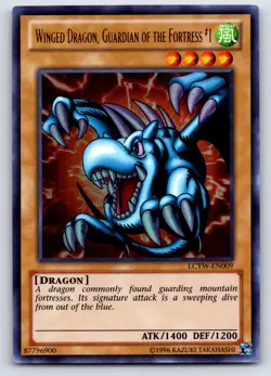 Winged Dragon, Guardian of the Fortress #1 LCYW-EN009 Ultra Rare NM Unlimited - Image 1