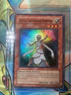 Yugioh Lumina, Lightsworn Summoner Super Rare CP08-EN005 English - Image 1