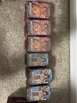 LOT OF 35 One Piece Card Game Tin Pack Set Vol.1 English TS-01 (SEALED TINS) - Image 4