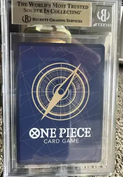 One Piece Luffy OP11-058 Treasure Rare BGS 9.5 Gem Mint OP13 - Image 2