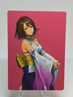 Yuna, Hope of Spira Art Card X1 Final Fantasy MTG 48/53 FB1 - Image 1