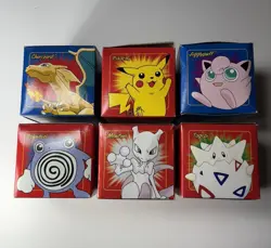BURGER KING 1999 POKEMON 23K GOLD PLATED TRADING CARD - COMPLETE SET ALL SEALED - Image 1