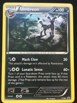 Pokemon Umbreon XY96 XY Holo promo NM - Pokemon Trading Card - Image 1