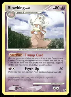 Pokemon Cards Slowking 28/106 Great Encounters Rare LP - Image 1