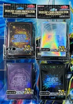Yu-Gi-Oh OCG Pyroxene Synchro Xyz Fusion CARD PROTECTOR Sleeve 4 types set Japan - Image 1