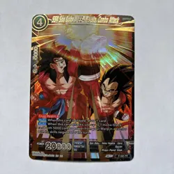 SS4 Son Goku & SS4 Vegeta Combo Attack 2025 Annv Box Dragon Ball Super Card Game - Image 1
