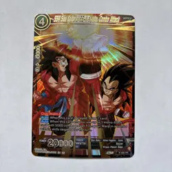 SS4 Son Goku & SS4 Vegeta Combo Attack 2025 Annv Box Dragon Ball Super Card Game - Image 2