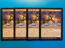 MTG 4x Grim Harvest # 58 Coldsnap Pauper Modern Magic the Gathering x4 NM - Image 1