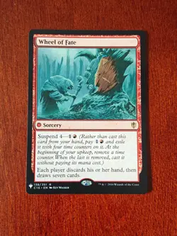 Wheel of Fate Commander 2016 The List MTG - Image 1