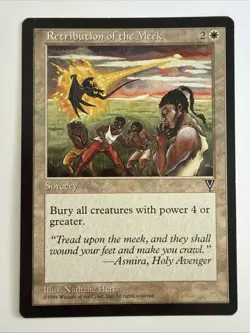 MTG Retribution of the Meek - Visions #019 - Image 1