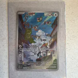 The Pokemon Company Chatot 181/162 SV05 Temporal Forces IR Holo English 70HP - Image 1