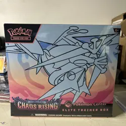 Chaos Rising Pokemon Center ETB Elite Trainer Box ‼IN HAND‼ - Image 1