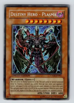 LP - Destiny Hero - Plasma - CT04-EN003 - Secret Rare - Limited Edition - Image 1