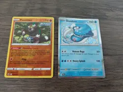 Pokemon Card Bundle | 20+ Cards Inc 2 1 Gold Rare, Mew V, And Some Holos #234 - Image 5
