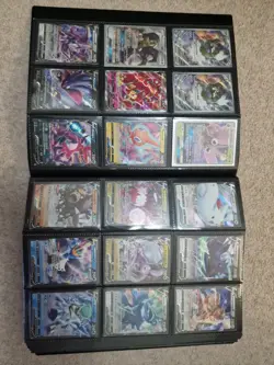 Pokemon TCG Collection Binder 558+ Cards Mix Charizard Pikachu... - Image 5