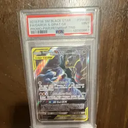 Pokemon Garchomp & Giratina GX SM193 Black Star Promo Holo PSA 9 2019 270 HP - Image 1