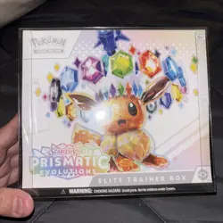 Pokemon TCG Scarlet & Violet Prismatic Evolutions Elite Trainer Box (Retail ETB) - Image 2