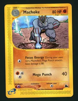Machoke LP - 38/144 Skyridge - Pokemon 2003 WOTC - Image 1