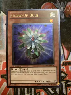 Glow-Up Bulb STBL-EN018 Ultimate Rare 1st ed NM yugioh - Image 1