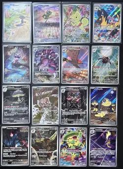 16x Pokemon TCG Illustration Rare Lot All NM Mixed Sets - Image 1