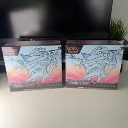 X2 Pokemon TCG Chaos Rising Pokemon Center ETB New Sealed PERFECT CONDITION 💎 - Image 1