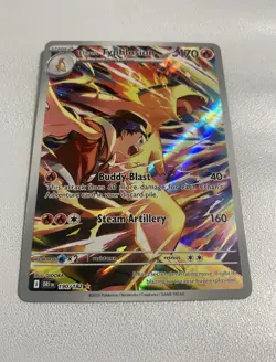 Ethan's Typhlosion 190/182 Illustration Rare Destined Rivals Pokemon TCG FRESH🔥 - Image 3