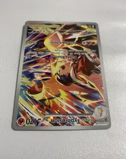 Ethan's Typhlosion 190/182 Illustration Rare Destined Rivals Pokemon TCG FRESH🔥 - Image 5