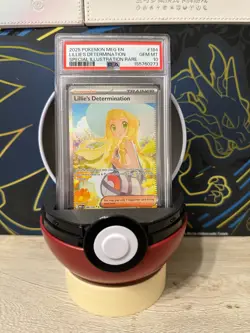 2025 POKEMON MEG EN-MEGA EVOLUTION #184 LILLIE'S DETERMINATION PSA 10 - Image 1