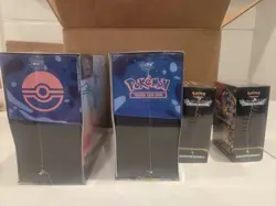 LOT OF 2x Chaos Rising Pokemon Center ETB 2x Booster Bundles IN HAND - Image 2