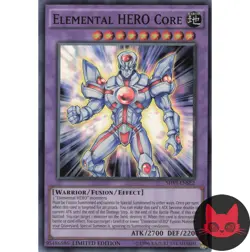 Yugioh Elemental HERO Core SHVI-ENSE2 Super Rare Limited Edition NM - Image 1