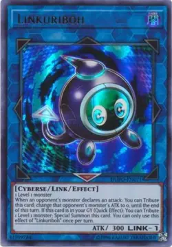 Yugioh! LP Linkuriboh - DUPO-EN071 - Ultra Rare - Unlimited Edition Lightly Play - Image 1