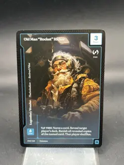 Wonders of the First Old Man Rocket Ricker 040 Non-Foil Mythic SSP - Image 1