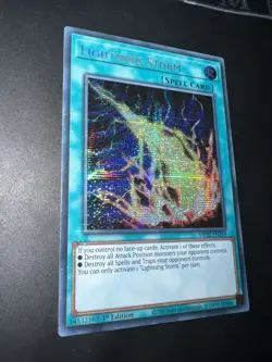 Lightning Storm - MP22 - Prismatic Secret Rare - 1st Edition - Mint - YuGiOh 💎 - Image 1