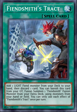 Yugioh! Fiendsmith's Tract 2025 Mega-Pack MP25-EN093 Prismatic Secret Rare - Image 1