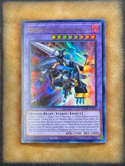 Yugioh Rindbrumm the Striking Dragon PHHY-EN034 Ultra Rare 1st Ed LP - Image 1