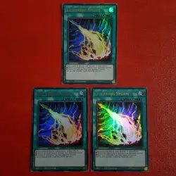 Yugioh Lightning Storm MAMA-EN089 1st Edition Playset - Image 1